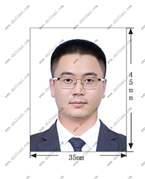 缅甸签证证件照标准图 缅甸签证证件照标准图