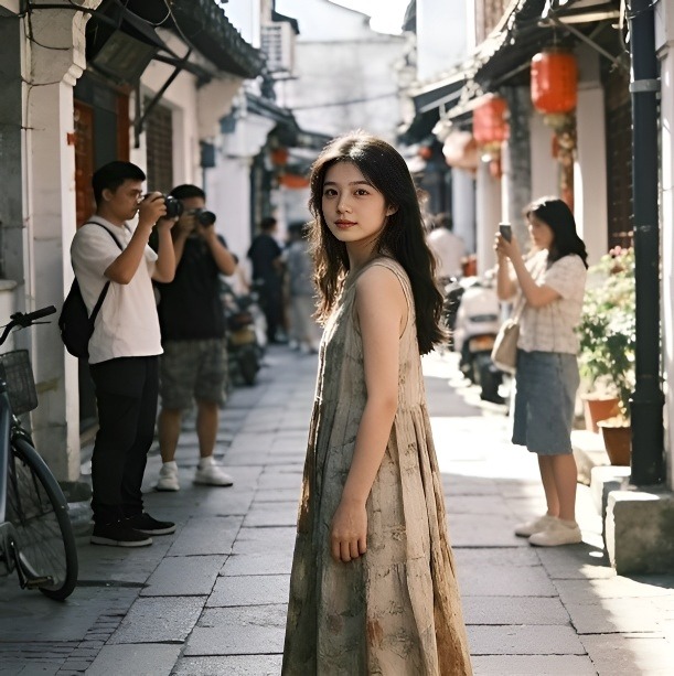 手动涂抹去水印前效果预览